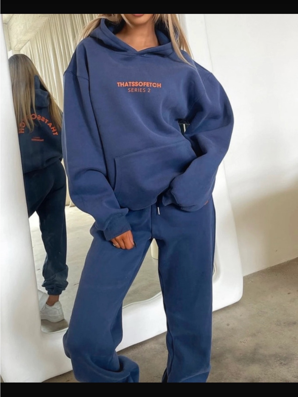 Thatssofetch Navy Blue Jogger Sweatpants